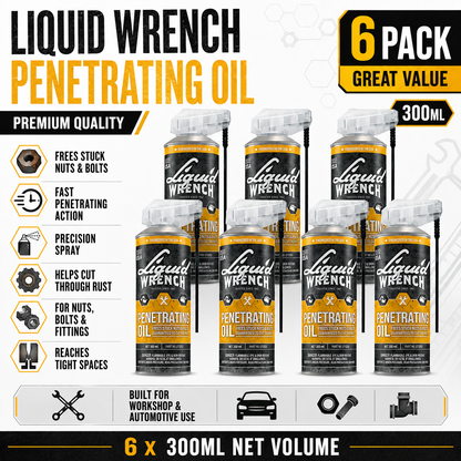 Liquid Wrench Penetrating Oil Smart Straw 400ml (PACK OF 6)
