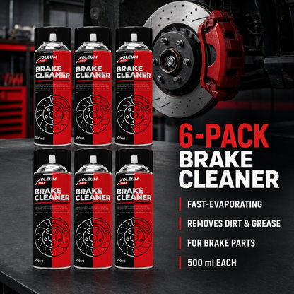 6 x Xoleum PRO Brake & Clutch Cleaner 500ml