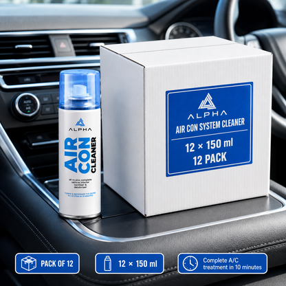 ALPHA Detailing Air Con Cleaner 150ml - Pack of 12