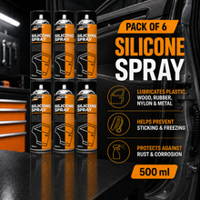 6 x Xoleum PRO Silicone Spray 500ml