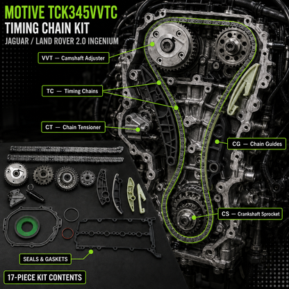 Timing Chain Kit with Gear TCK345VVT
