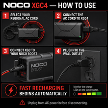 56W XGC Power Adapter – Rapid Charger for Boost X Jump Starters