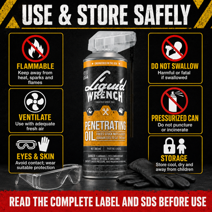 Liquid Wrench Penetrating Oil Smart Straw 400ml