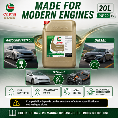 EDGE 0W-20 C5 Engine Oil 20L