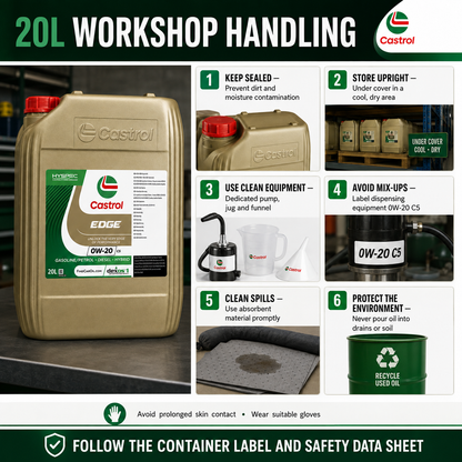 EDGE 0W-20 C5 Engine Oil 20L