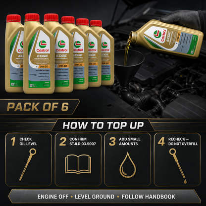 EDGE PRO 0W-30 E JLR 1L [PACK OF 6]