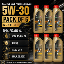 EDGE 5W-30 A5 JLR 1L [PACK OF 6]