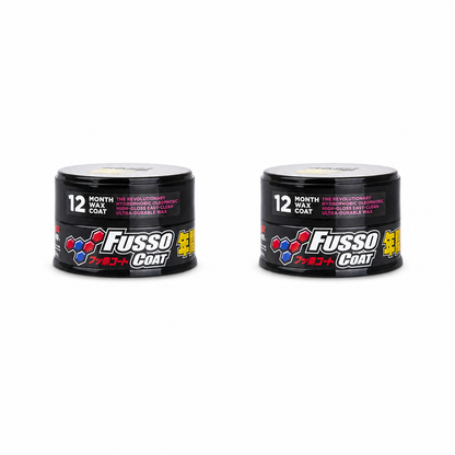 Soft99 Fusso Coat 12 mois Cire JDM longue durée foncée 200 g