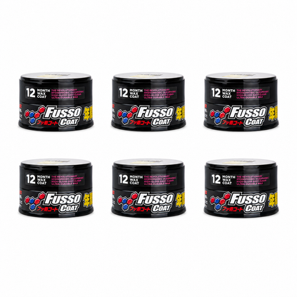 Soft99 Fusso Coat 12 mois Cire JDM longue durée foncée 200 g