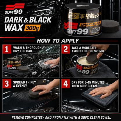 Dark & Black Wax JDM 300g [PACK OF 2]