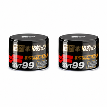 Soft99 Cire foncée et noire brillante et protection de peinture 300 g JDM