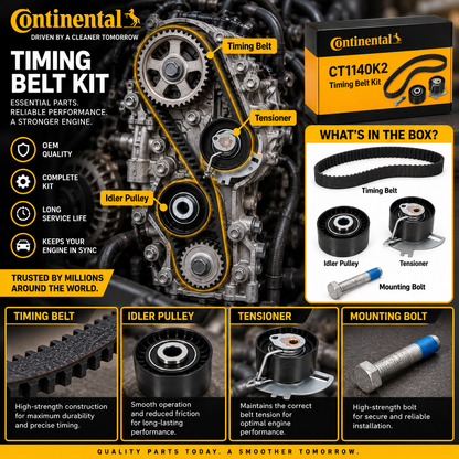 CT1140K2 Timing Belt Kit For Citroen DS Ford Opel Peugeot Toyota