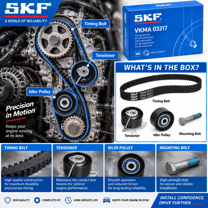 VKMA03317 Timing Belt Kit For Citroen DS Ford Opel Peugeot Toyota