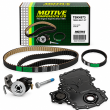 TBK4973 Timing Belt Kit With Oil Pump Belt + TCG032 Timing Cover
