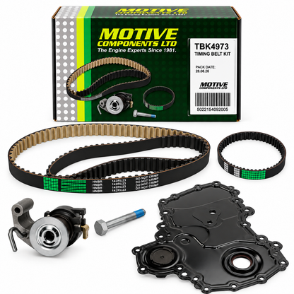 TBK4973 Timing Belt Kit With Oil Pump Belt + TCG032 Timing Cover