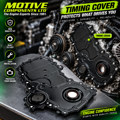 TBK4973 Timing Belt Kit With Oil Pump Belt + TCG032 Timing Cover