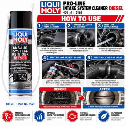 Pro-Line Intake System Cleaner Diesel 400ml - 5168 [PACK OF 4]