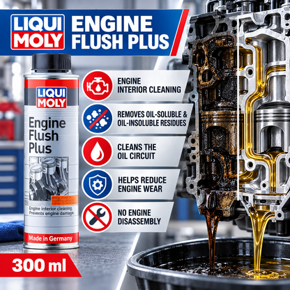 LIQUI MOLY Engine Flush Plus 300ml [PACK OF 6 ] - 8374