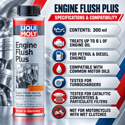 LIQUI MOLY Engine Flush Plus 300ml [PACK OF 6 ] - 8374