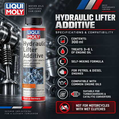 LIQUI MOLY Hydraulic Lifter Additive 300ml [PACK OF 2] - 2770