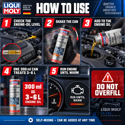 LIQUI MOLY Hydraulic Lifter Additive 300ml [PACK OF 2] - 2770