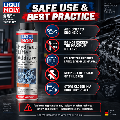LIQUI MOLY Hydraulic Lifter Additive 300ml [PACK OF 2] - 2770