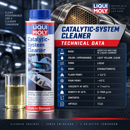LIQUI MOLY Catalytic-System Cleaner 300ml [PACK OF 2] - 7110