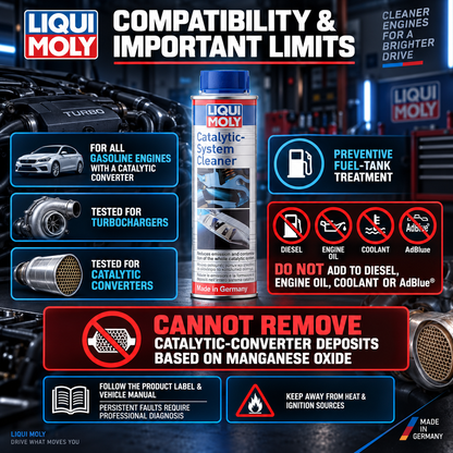 LIQUI MOLY Catalytic-System Cleaner 300ml [PACK OF 2] - 7110