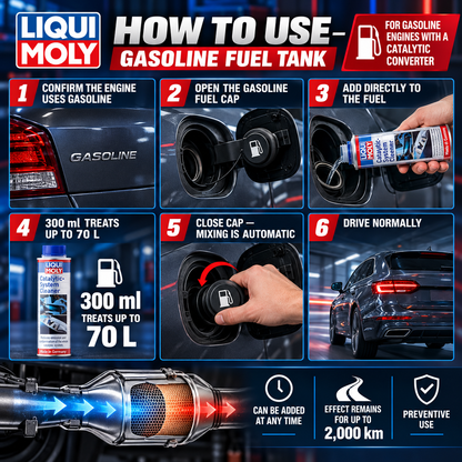 LIQUI MOLY Catalytic-System Cleaner 300ml [PACK OF 2] - 7110