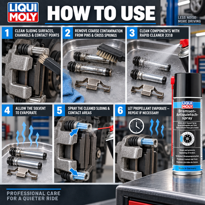 LIQUI MOLY Brake Anti Squeal Spray 400ML - 3079