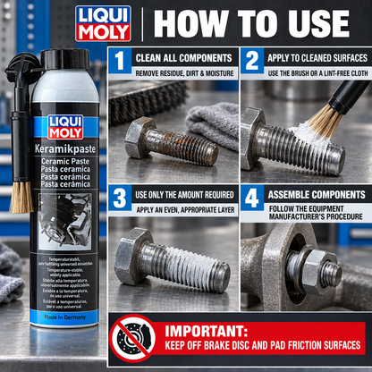 LIQUI MOLY Ceramic Paste With Brush 200ML - 3415