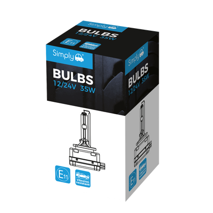 D1S Xenon HID Headlamp Bulb – Bright White Car Headlight Replacement