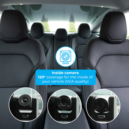 Front & Rear Dash Camera – Dual Lens Car Dash Cam