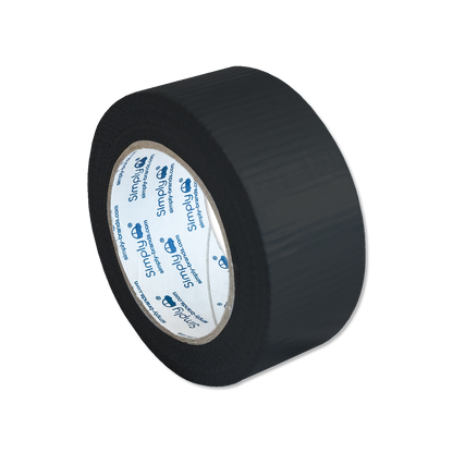 Black Duct Tape 48mm x 50m  – Heavy Duty Multi-Purpose Repair Tape