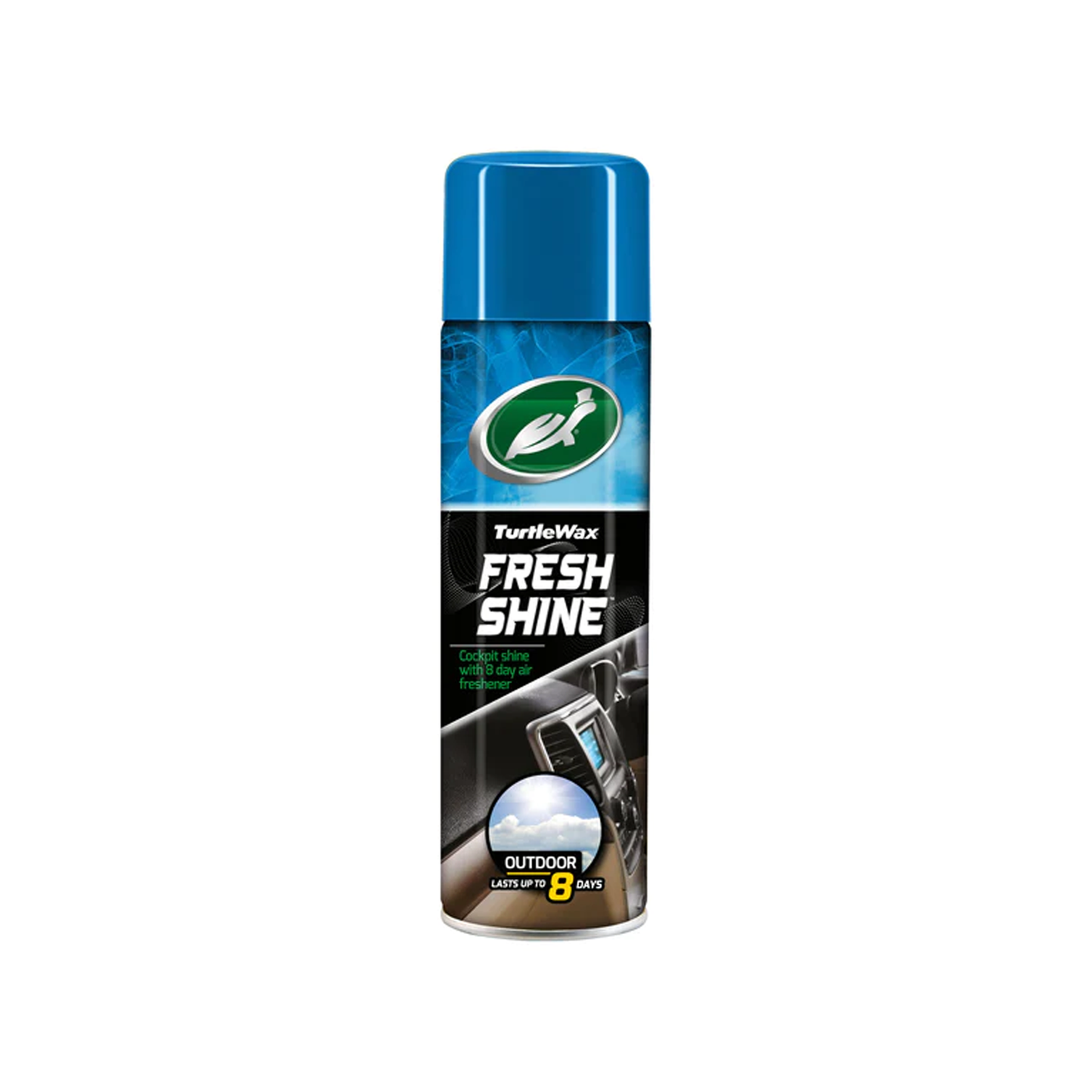 Turtle Wax Fresh Shine Intérieur de voiture Garniture de cockpit Tableau de bord Nettoyer 500 ml EXTÉRIEUR