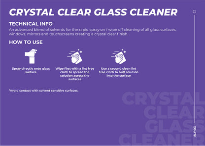 ALPHA Detailing Crystal Clear Glass Cleaner 500ml