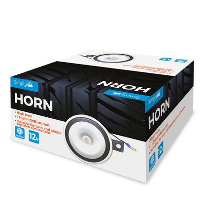 Universal 12V High Tone Car Horn – Twin / Single Electric Horn