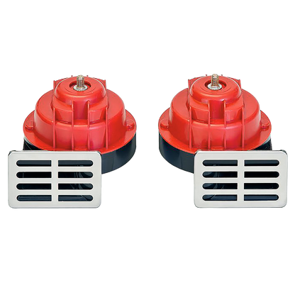 Low & High Note Twin Snail Horn Pack – 12V Car Horns