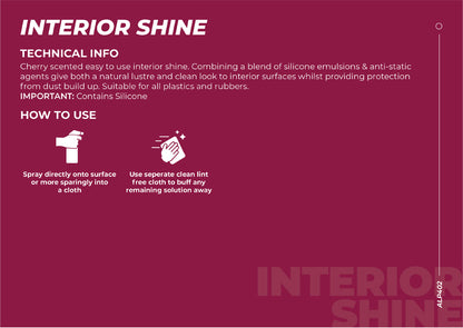 ALPHA Detailing Intérieur Brillance Cerise 500ml