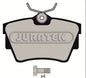 JCP1516 Brake Pad Set Rear