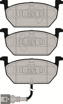 JCP4454 Brake Pad Set Front