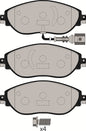 JCP8099 Brake Pad Set Front