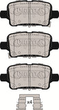 JCP8160 Brake Pad Set Rear