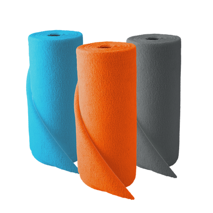 Roll of 50 Microfibre Cloths 30x30cm – Car Cleaning Towels