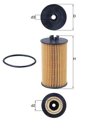 OX401D Oil Filter