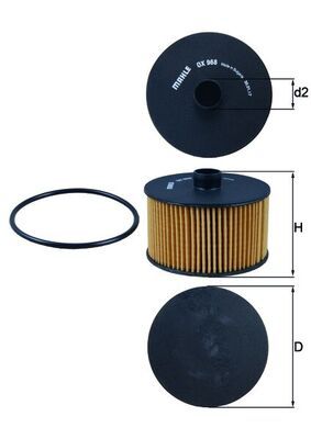NISSAN QASHQAI 1.3 2021 - Mahle Service Kit