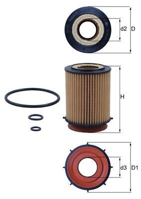 OX982D Oil Filter