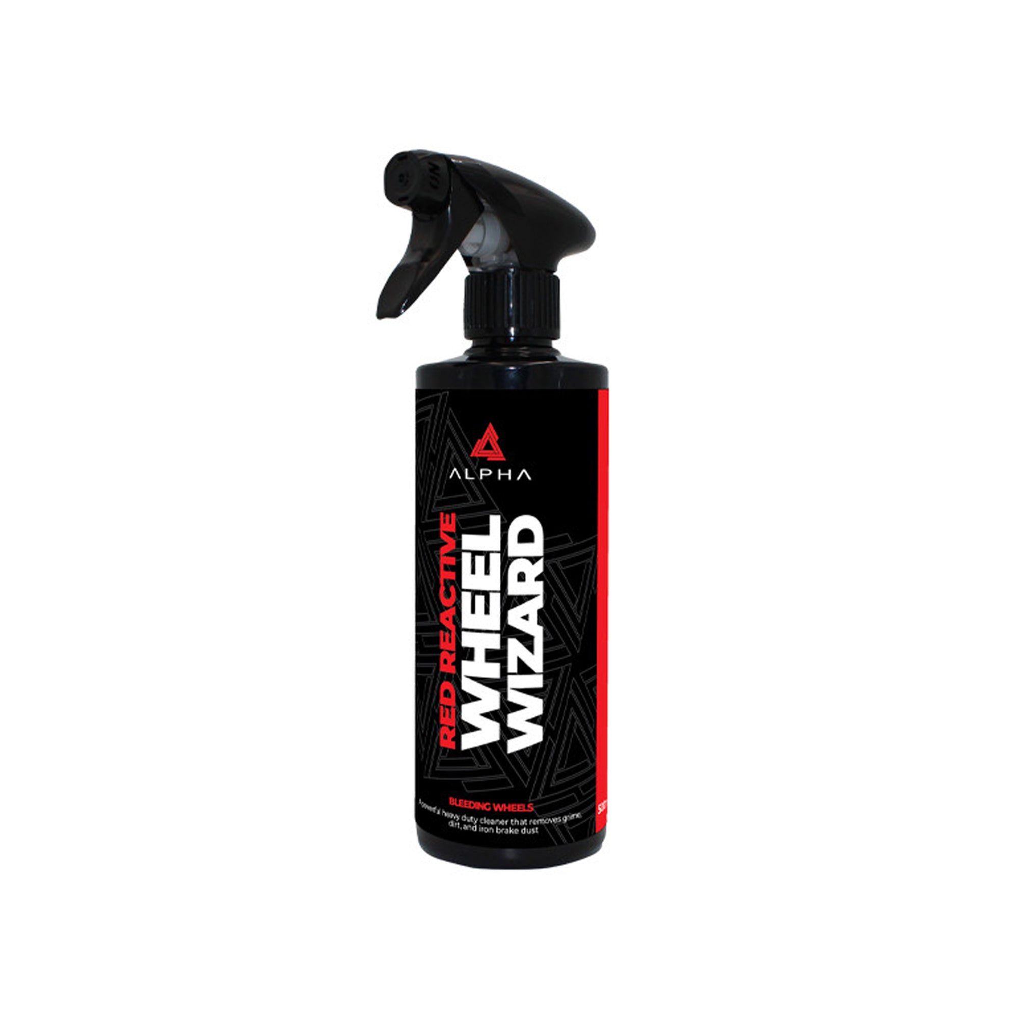 ALPHA Detailing Red Reactive Wheel Wizard Cleaner Spray 500ml – Grand ...
