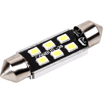 S272 6 LED White CANBUS Interior Light Bulbs – Pack of 2