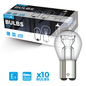 S380 P21/5W BA15d Bulbs (Pack of 10) – 12V Car Stop & Tail Light Lamp